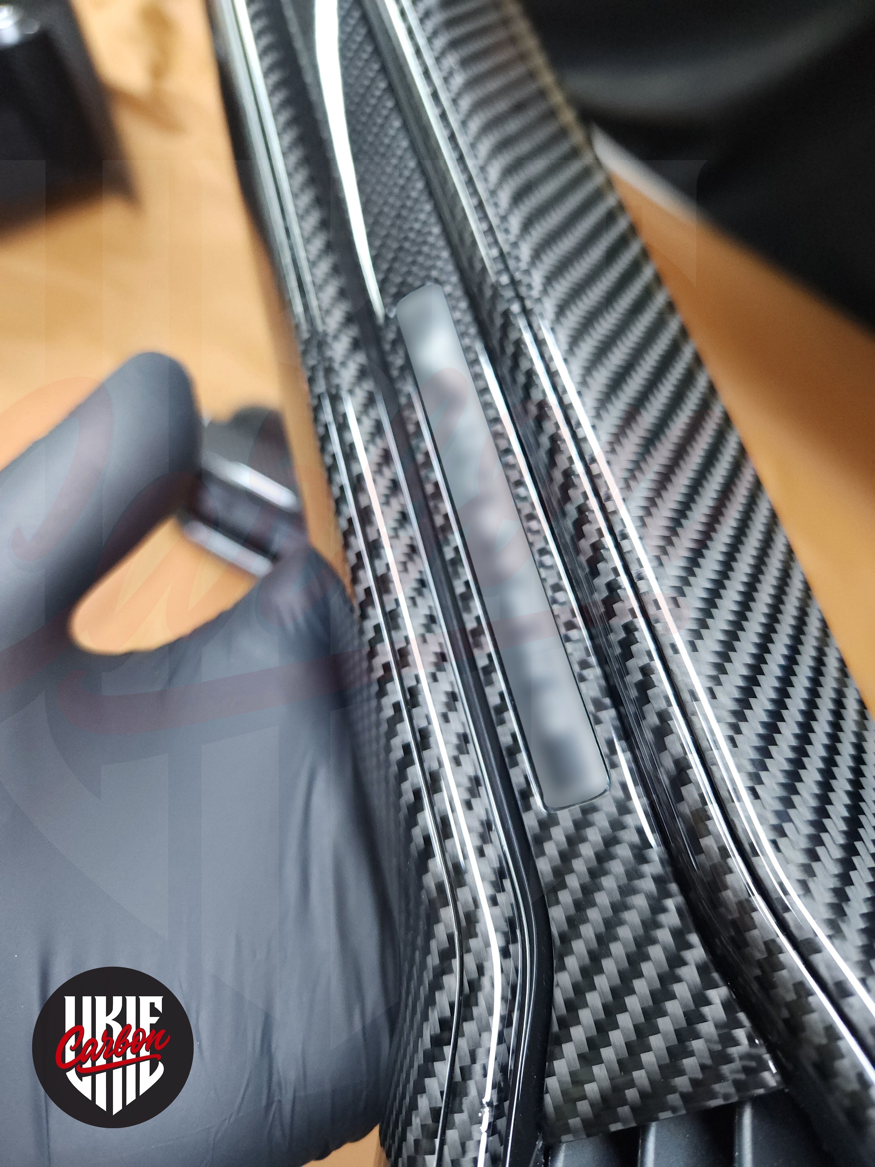 2024+ Mustang S650 Carbon Fiber Dashboard Trim