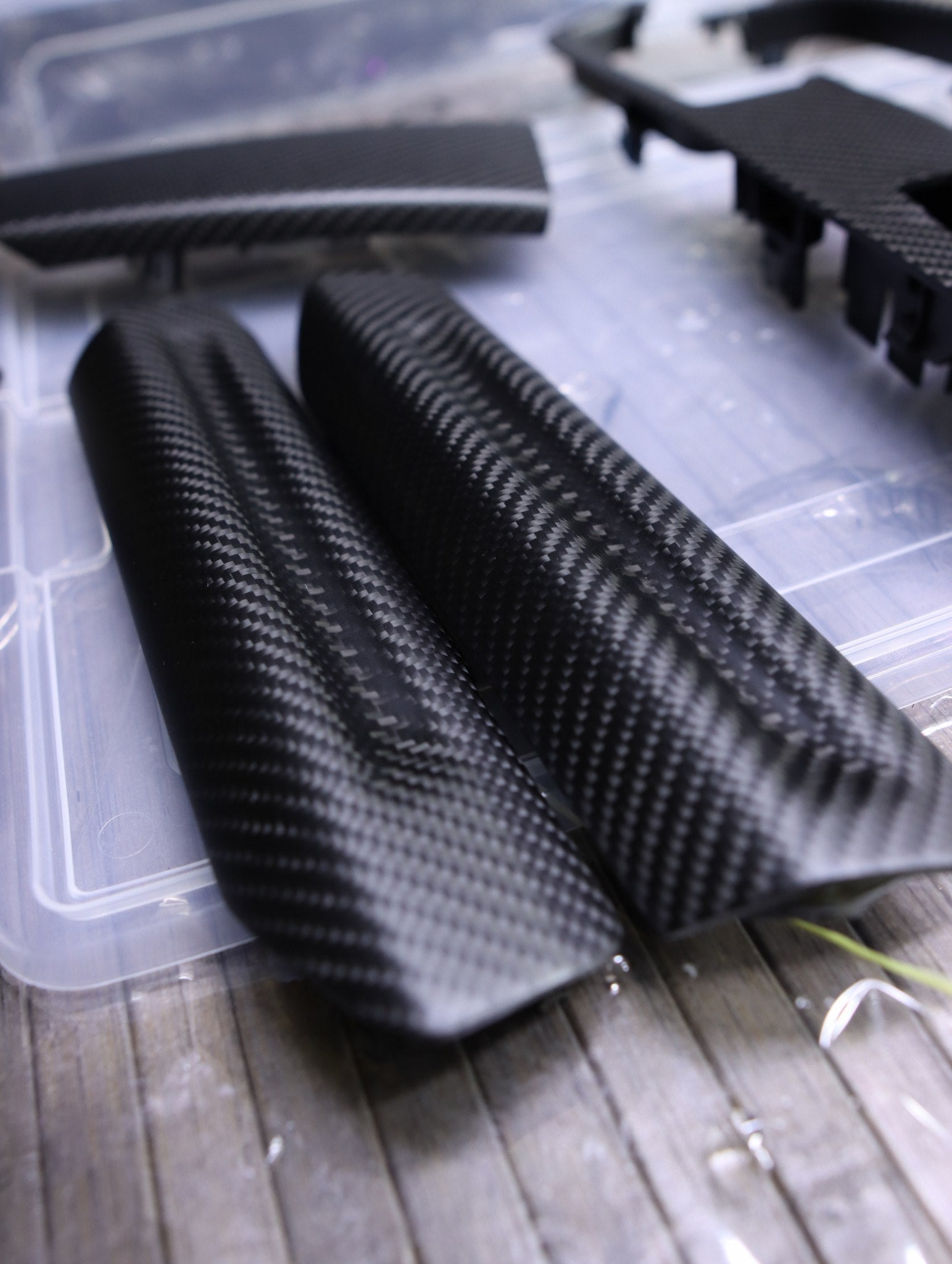 2024 S650 Mustang Carbon Fiber Door Handle