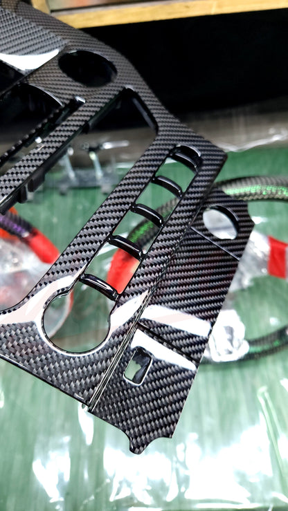 2015-2023 Mustang S550 Carbon Fiber Navigation Bezel
