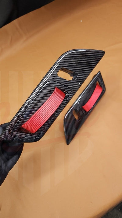 2015-2023 S550 Mustang Carbon Fiber GT3 Style Active Door Handle - by ukiecarbon.com