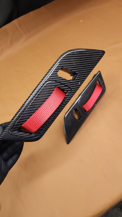2015-2023 S550 Mustang Carbon Fiber GT3 Style Active Door Handle