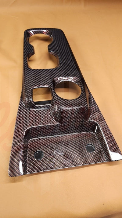2020-2022 GT500 Reflective Red Carbon Fiber Center Console - by ukiecarbon.com