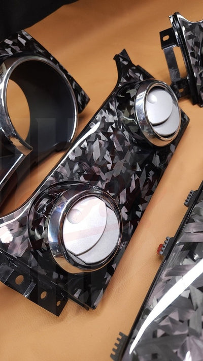 2005-2009 Mustang S197 Forged Carbon Fiber Dashboard Trim - by ukiecarbon.com