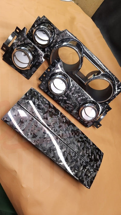 2005-2009 Mustang S197 Forged Carbon Fiber Dashboard Trim - by ukiecarbon.com