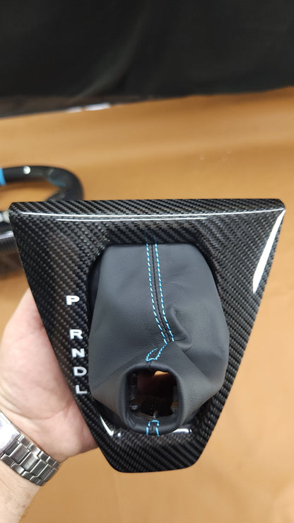 2024 Mustang S650 Carbon Fiber Shifter Bezel