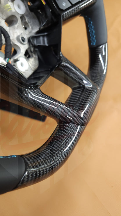 2024+ Mustang S650 Carbon Fiber Steering Wheel