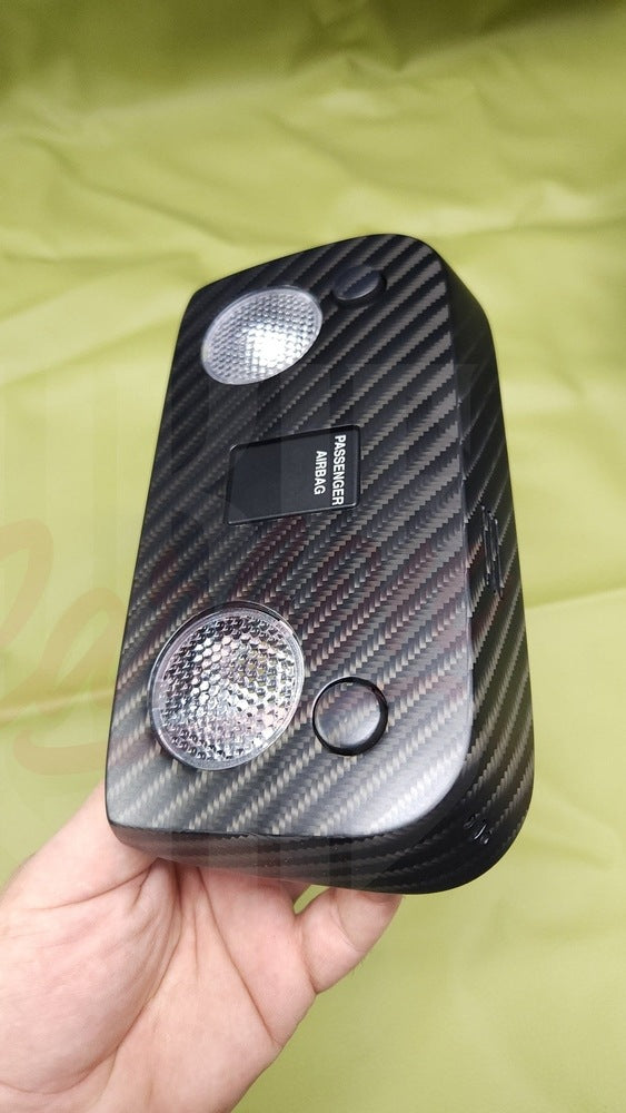 2015-2023 Mustang S550 4x4 Twill Matte Carbon Fiber Dome Light - by ukiecarbon.com