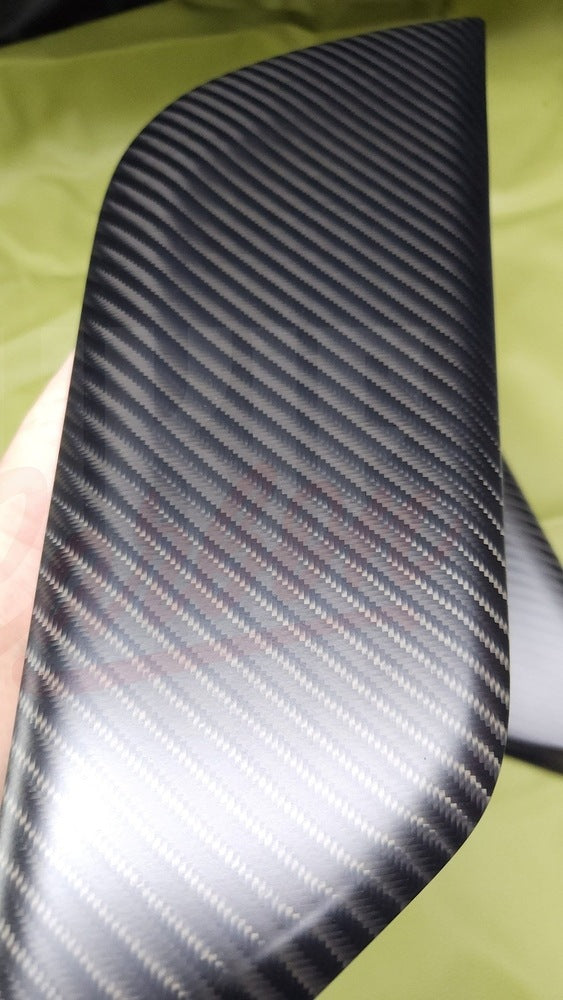 2015-2023 Mustang S550 4x4 Twill Matte Carbon Fiber Knee Pads - by ukiecarbon.com