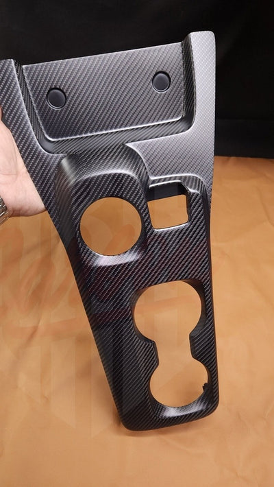 2020-2022 GT500 Matte Carbon Fiber Center Console - by ukiecarbon.com