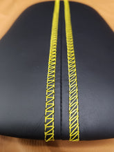 Load image into Gallery viewer, 2015-2023 Mustang S550 &amp; 2024+ Mustang  S650 Leather Armrest with Yellow stitching
