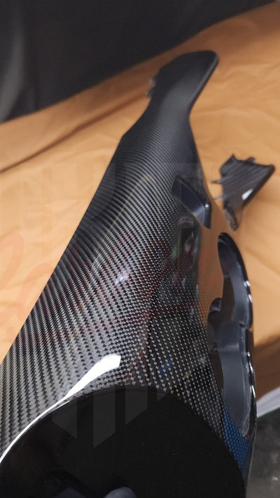 2024+ Mustang S650 Carbon Fiber Center Tunnel - by ukiecarbon.com