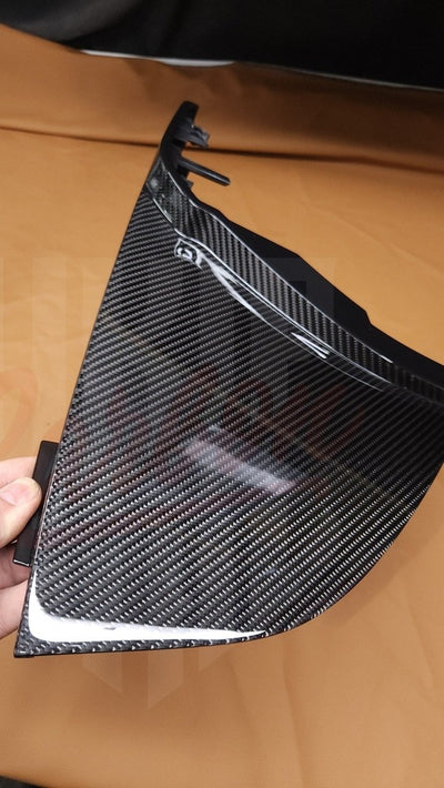 2005-2009 Mustang S197 Carbon Fiber Radio Bezel Side Trim Panels - by ukiecarbon.com