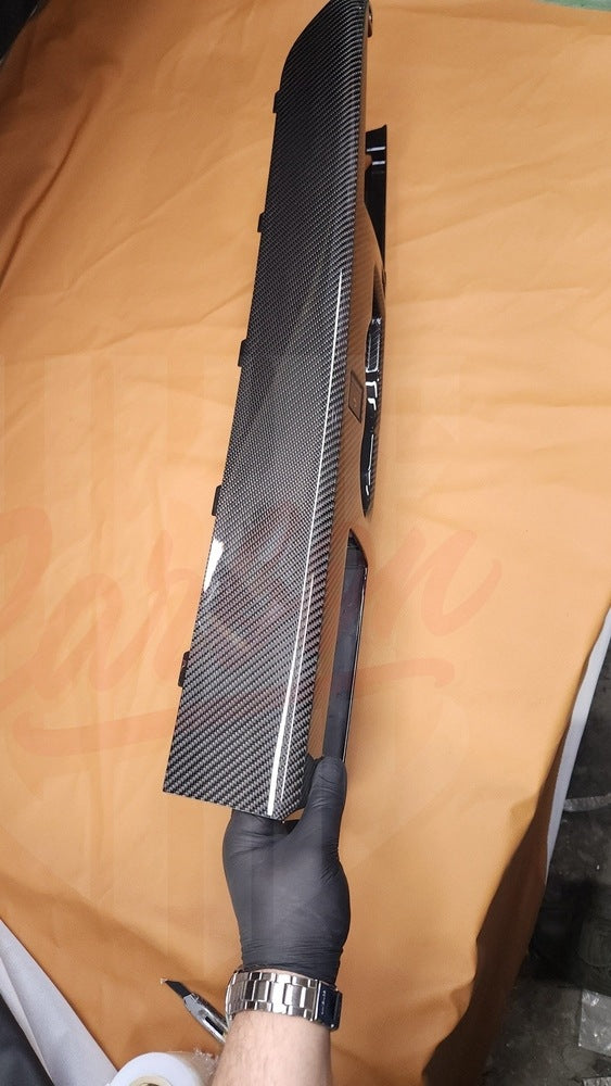 2007-2009 Mustang S197 GT500 Carbon Fiber Center Tunnel - by ukiecarbon.com