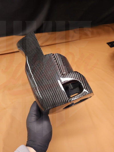 2005-2009 Mustang S197 Carbon Fiber Steering Wheel Column - by ukiecarbon.com