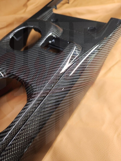 2020-2022 GT500 Complete Carbon Fiber Center Console Tunnel - by ukiecarbon.com