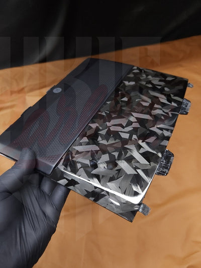 2015-2023 Mustang S550 Forged Carbon Fiber Speaker Trim - by ukiecarbon.com