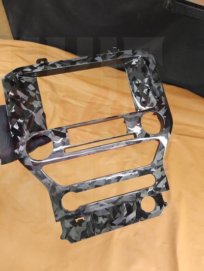 2015-2023 Mustang S550 Forged Carbon Fiber Navigation Bezel - by ukiecarbon.com