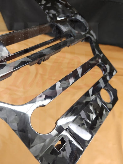 2015-2023 Mustang S550 Forged Carbon Fiber Navigation Bezel - by ukiecarbon.com