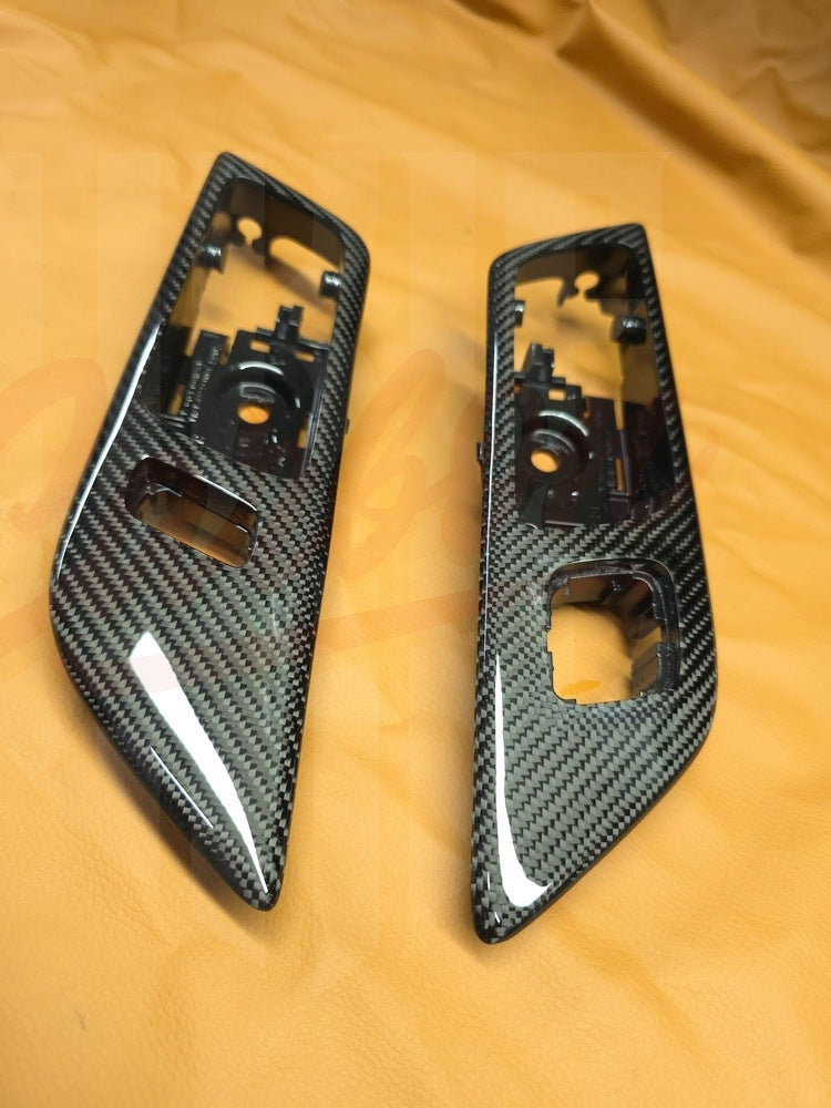 2015-2023 S550 Mustang Carbon fiber Active door handle - by ukiecarbon.com
