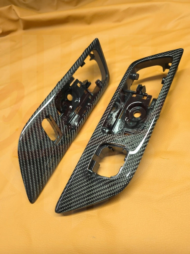 2015-2023 S550 Mustang Carbon fiber Active door handle - by ukiecarbon.com
