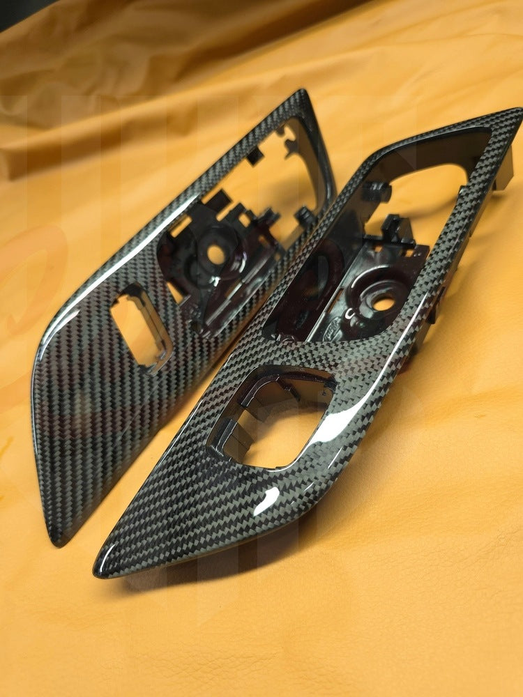 2015-2023 S550 Mustang Carbon fiber Active door handle - by ukiecarbon.com