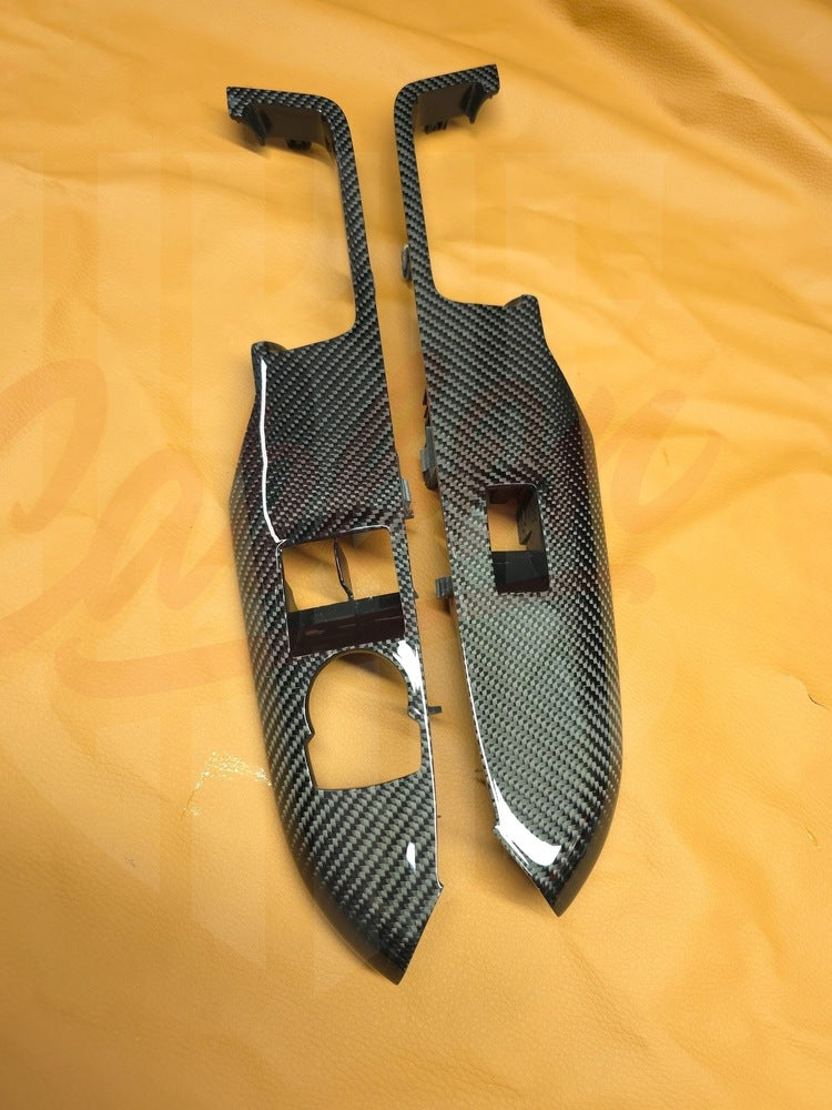 2015-2023 S550 Mustang Carbon fiber Window Switch - by ukiecarbon.com