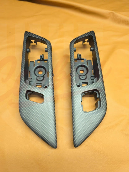 2015-2023 S550 Mustang Carbon fiber Active door handle - by ukiecarbon.com