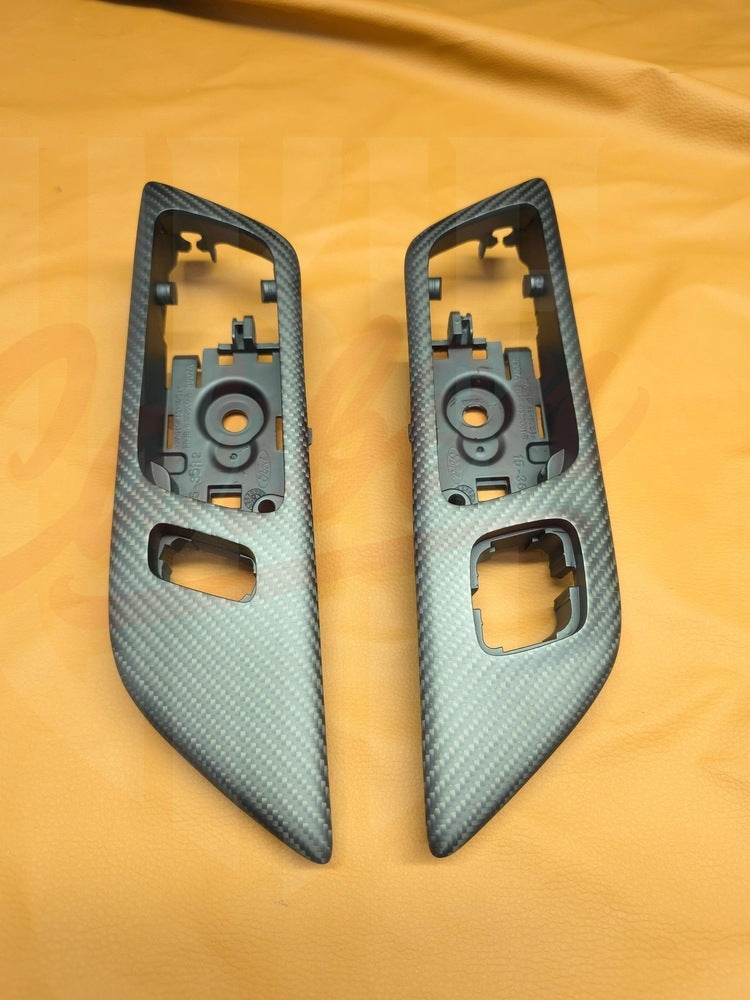 2015-2023 S550 Mustang Carbon fiber Active door handle - by ukiecarbon.com