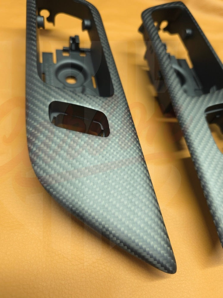 2015-2023 S550 Mustang Carbon fiber Active door handle - by ukiecarbon.com