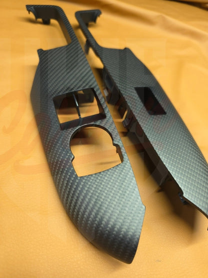2015-2023 S550 Mustang Carbon fiber Window Switch - by ukiecarbon.com