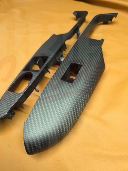 2015-2023 S550 Mustang Carbon fiber Window Switch - by ukiecarbon.com