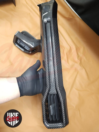 2024+ Mustang S650 Carbon Fiber Dashboard Trim - by ukiecarbon.com