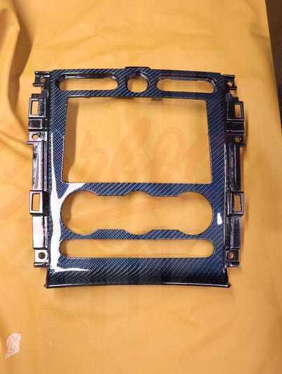2005-2009 Mustang S197 Blue Carbon Fiber Radio Bezel - by ukiecarbon.com