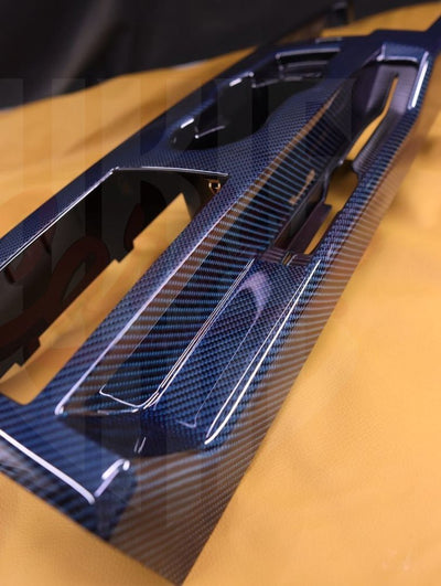 2005-2009 Mustang S197 Blue Carbon Fiber Center Tunnel - by ukiecarbon.com
