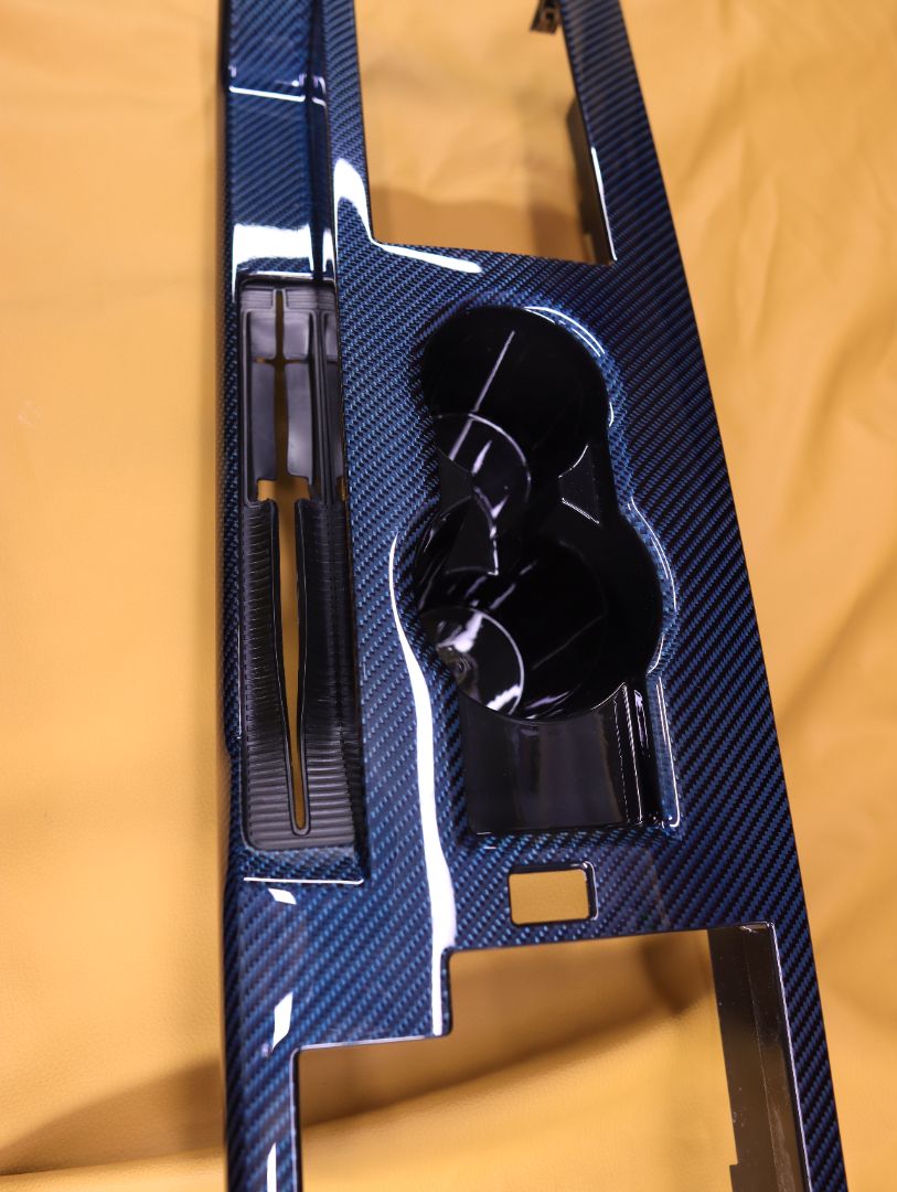 2005-2009 Mustang S197 Blue Carbon Fiber Center Tunnel