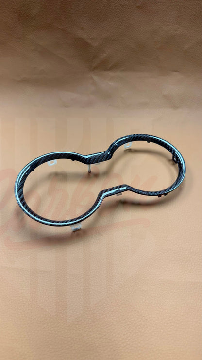 2024+ Mustang S650 Carbon Fiber Cup holder bezel