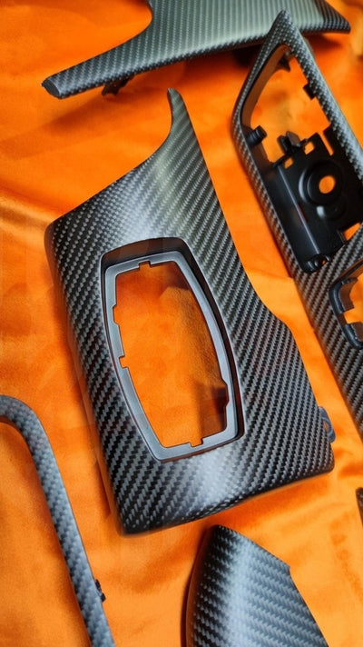 2015-2023 S550 Mustang Matte Carbon Fiber Dashboard Trim - by ukiecarbon.com