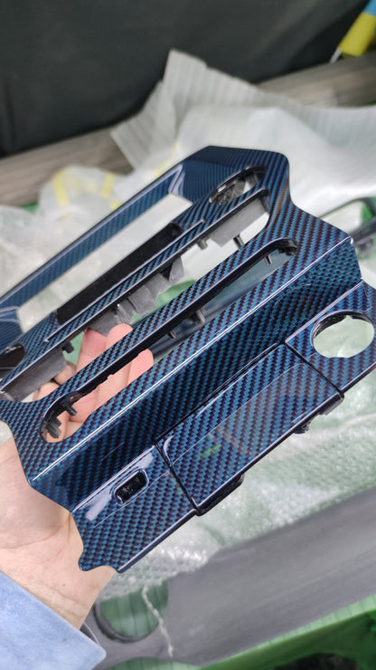 2015-2023 Mustang S550 Carbon Fiber Navigation Bezel