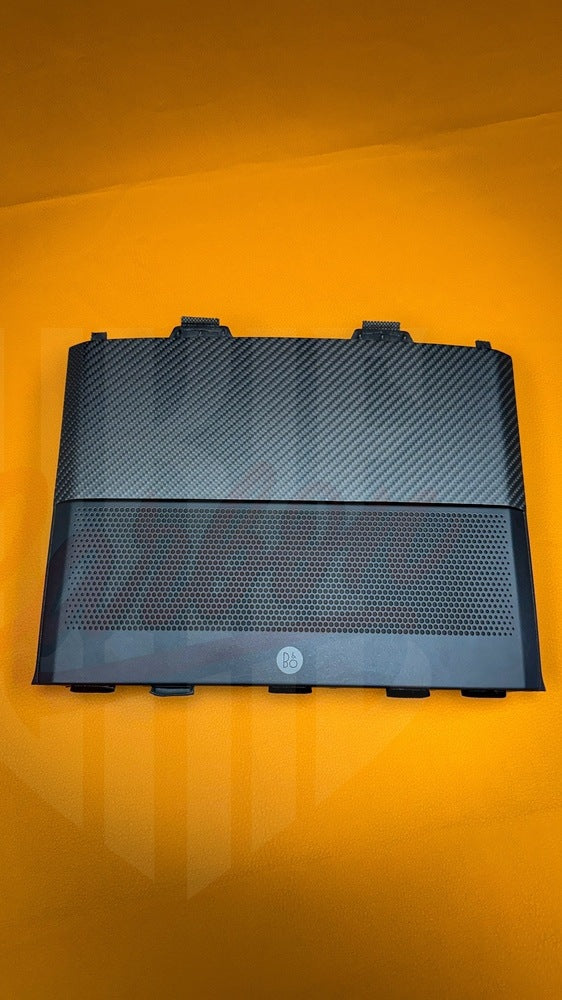 2015-2023 Mustang S550 Matte Carbon Fiber Speaker Cover - by ukiecarbon.com