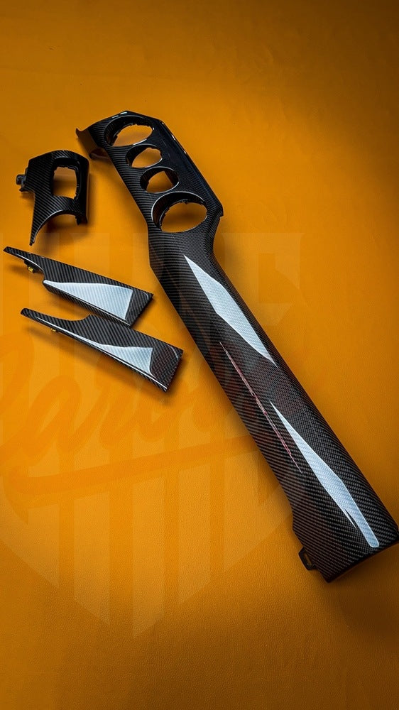 2015-2023 S550 Mustang Carbon Fiber Performance Dashboard Trim - by ukiecarbon.com