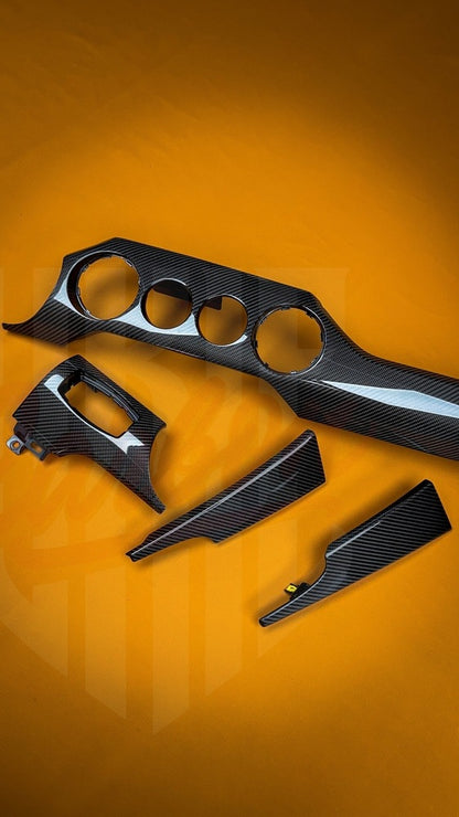2015-2023 S550 Mustang Carbon Fiber Performance Dashboard Trim - by ukiecarbon.com