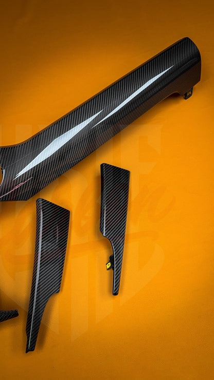 2015-2023 S550 Mustang Carbon Fiber Performance Dashboard Trim - by ukiecarbon.com