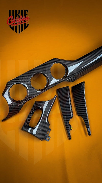 2015-2023 S550 Mustang Carbon Fiber Dashboard Trim - by ukiecarbon.com