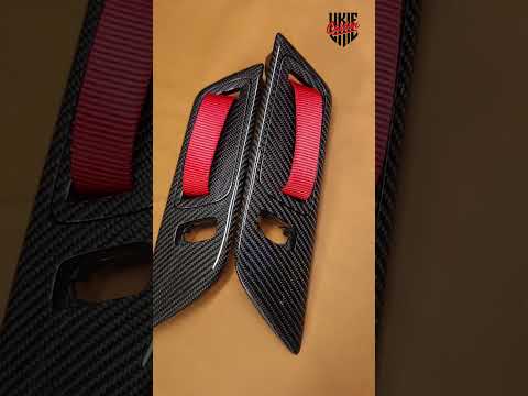 2015-2023 S550 Mustang Carbon Fiber GT3 Style Active Door Handle
