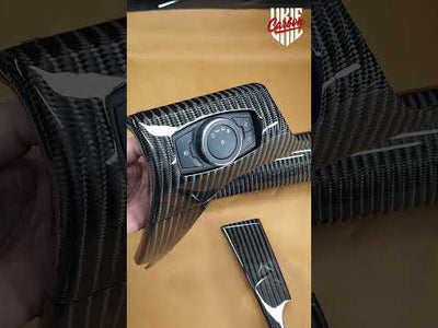 2015-2023 Mustang S550 Wide Twill Carbon Fiber Dashboard Trim