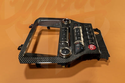 2015-2023 Mustang S550 Carbon Fiber Navigation Bezel