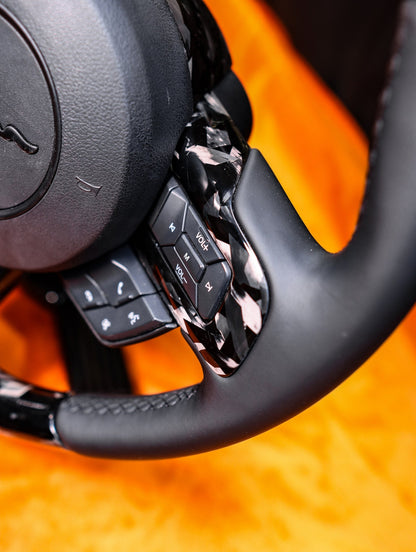 2015-2023 Mustang S550  Forged Carbon Fiber Steering Wheel