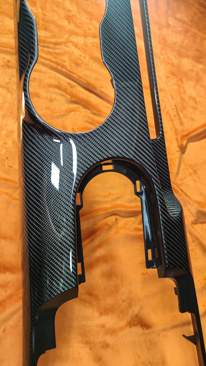 2015-2023 Mustang S550 Gloss Carbon Fiber  Center Console