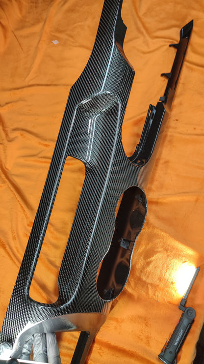 2015-2023 Mustang S550 Gloss Carbon Fiber  Center Console