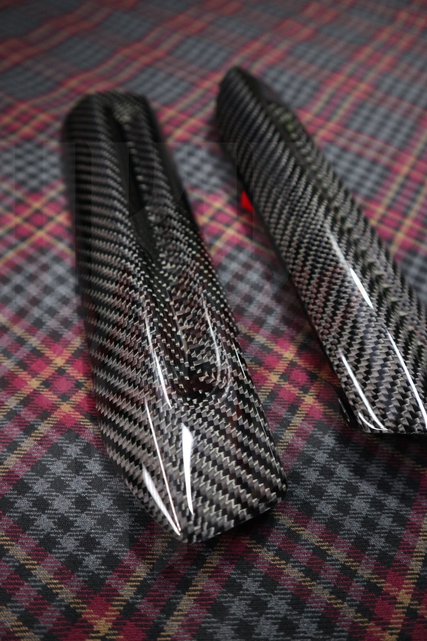2015-2023 S550 Mustang Carbon fiber Door Handle - by ukiecarbon.com